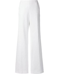 Pantalon large blanc Ungaro