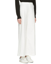 Pantalon large blanc Isabel Marant