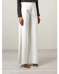 Pantalon large blanc Emanuel Ungaro Vintage