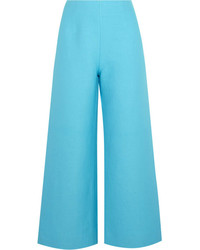 Pantalon large bleu clair