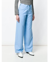 Pantalon large bleu clair Societe Anonyme