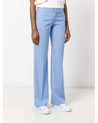 Pantalon large bleu clair Stella McCartney
