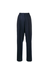 Pantalon large bleu marine Indress