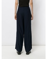 Pantalon large bleu marine Mara Mac