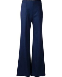Pantalon large bleu marine