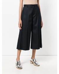 Pantalon large bleu marine Comme Des Garçons Noir Kei Ninomiya