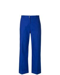 Pantalon large bleu Alberto Biani