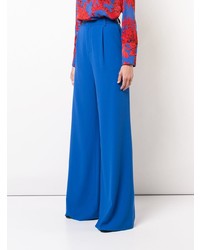 Pantalon large bleu Alice + Olivia