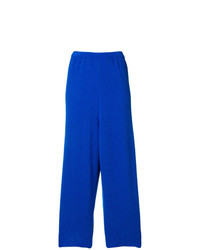 Pantalon large bleu Christian Wijnants