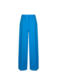 Pantalon large bleu Victoria Victoria Beckham