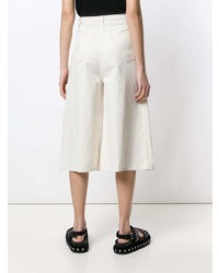 Pantalon large en denim beige McQ Alexander McQueen