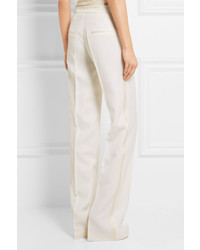 Pantalon large en laine blanc Pallas