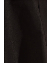 Pantalon large en laine noir Isabel Marant