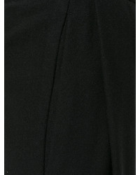 Pantalon large en laine noir Stephan Schneider