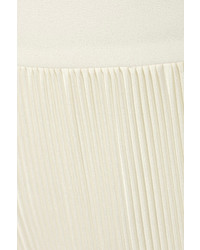 Pantalon large en soie blanc Thakoon