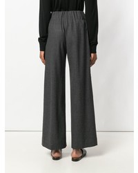 Pantalon large gris foncé Aspesi