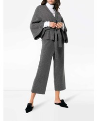 Pantalon large gris foncé Le Kasha
