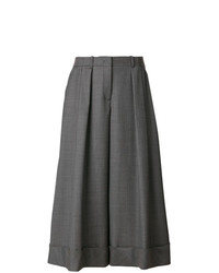 Pantalon large gris foncé Jil Sander Navy
