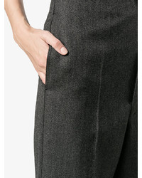 Pantalon large gris foncé Balenciaga