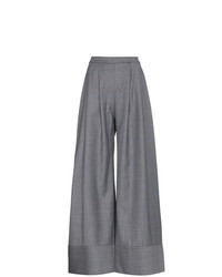 Pantalon large gris foncé Michael Lo Sordo
