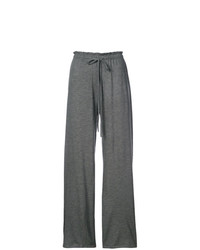 Pantalon large gris foncé The Row