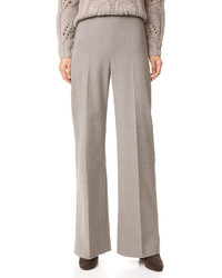 Pantalon large gris Lela Rose