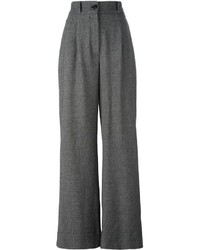 Pantalon large gris Societe Anonyme