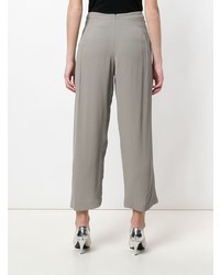 Pantalon large gris Erika Cavallini