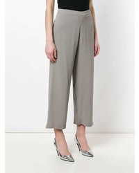 Pantalon large gris Erika Cavallini