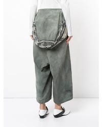 Pantalon large gris Yohji Yamamoto Vintage