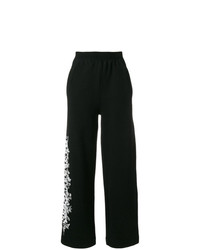 Pantalon large imprimé noir Off-White