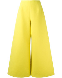 Pantalon large jaune DELPOZO