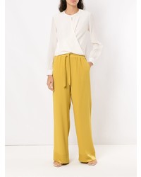 Pantalon large jaune Egrey