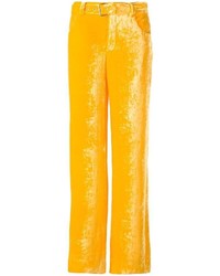 Pantalon large jaune
