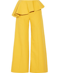 Pantalon large jaune Rosie Assoulin