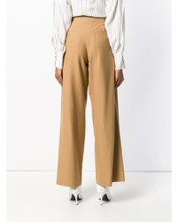 Pantalon large marron clair Tela