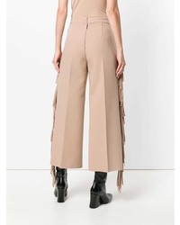 Pantalon large marron clair MSGM