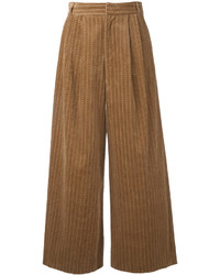 Pantalon large marron clair Muveil