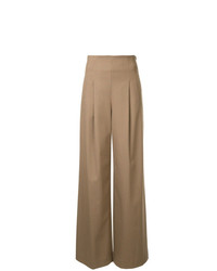 Pantalon large marron clair Rosetta Getty