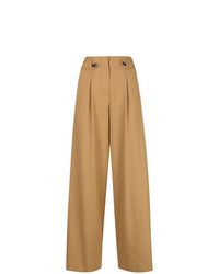 Pantalon large marron clair Tela