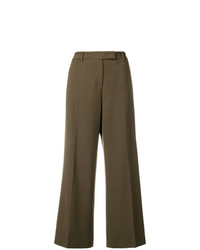 Pantalon large marron Prada Vintage
