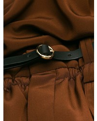 Pantalon large marron Chloé