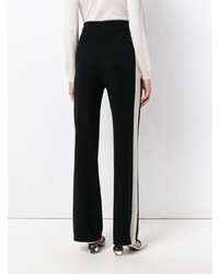 Pantalon large noir et blanc Cashmere In Love