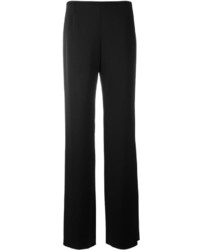 Pantalon large noir Armani Collezioni