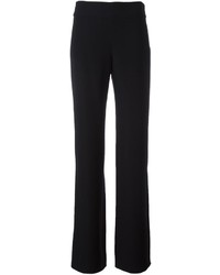 Pantalon large noir Armani Collezioni
