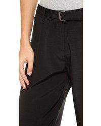 Pantalon large noir Thomas Laboratories