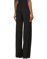 Pantalon large noir Roksanda