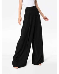 Pantalon large noir Adeam