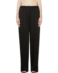 Pantalon large noir Calvin Klein Collection