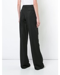 Pantalon large noir Adam Lippes